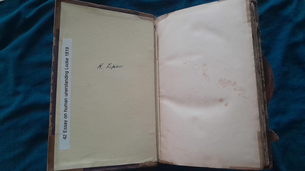 Essay on human understanding - locke 1819 (Vol2)