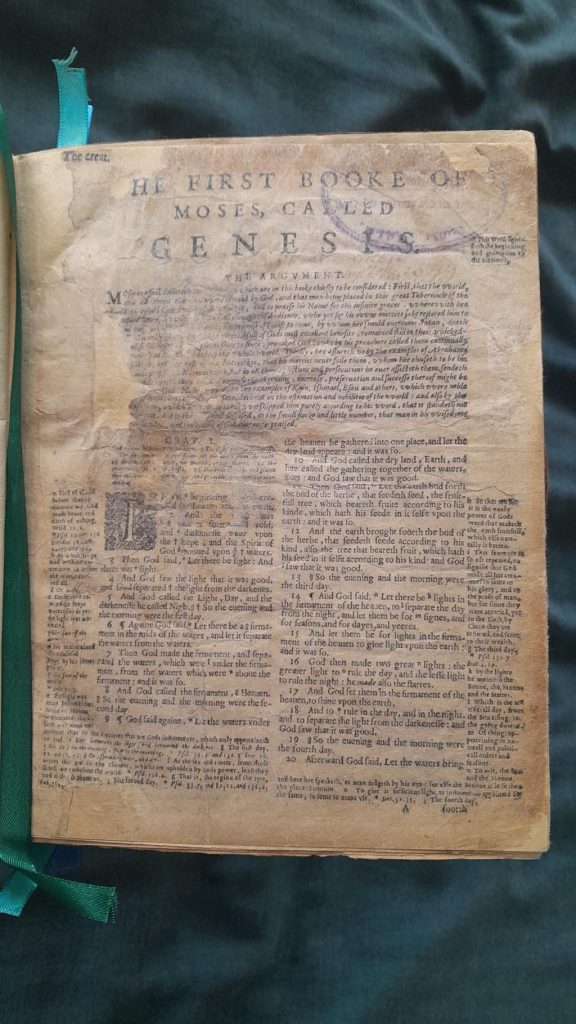 Geneva Breeches Bible 1599