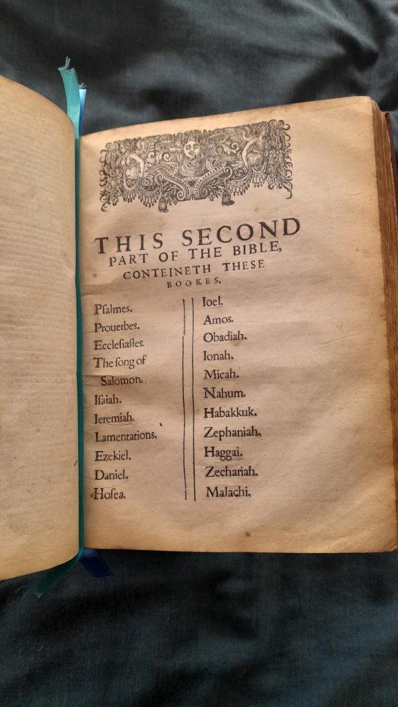 Geneva Breeches Bible 1599