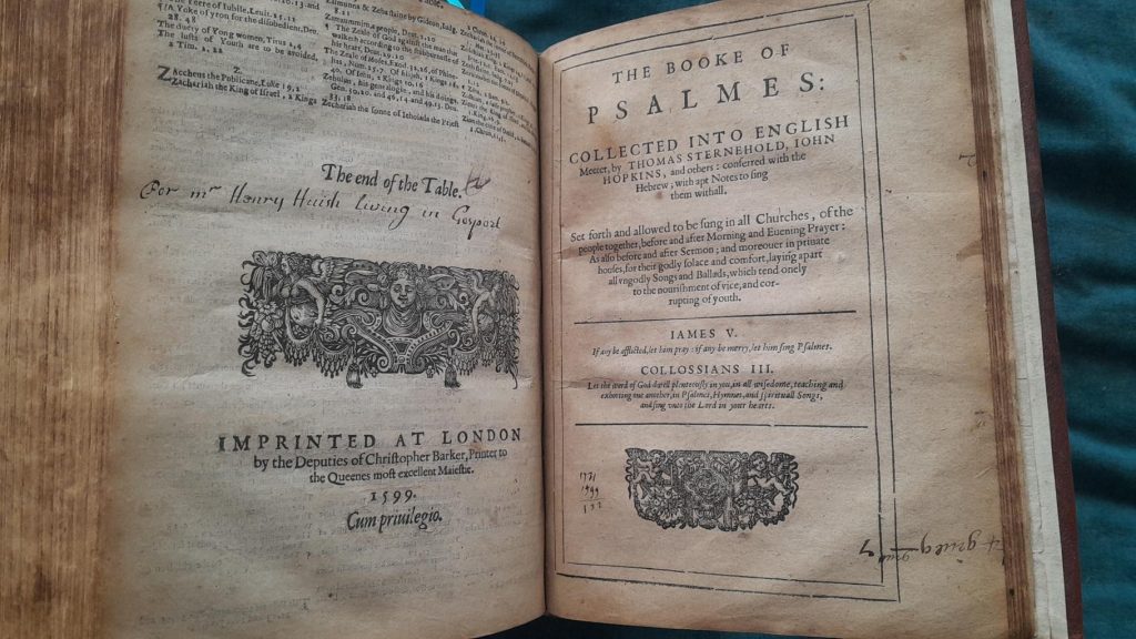 Geneva Breeches Bible 1599