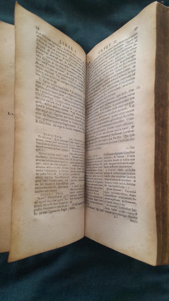 Grotius, de Jure Belli ac Pacis 1689