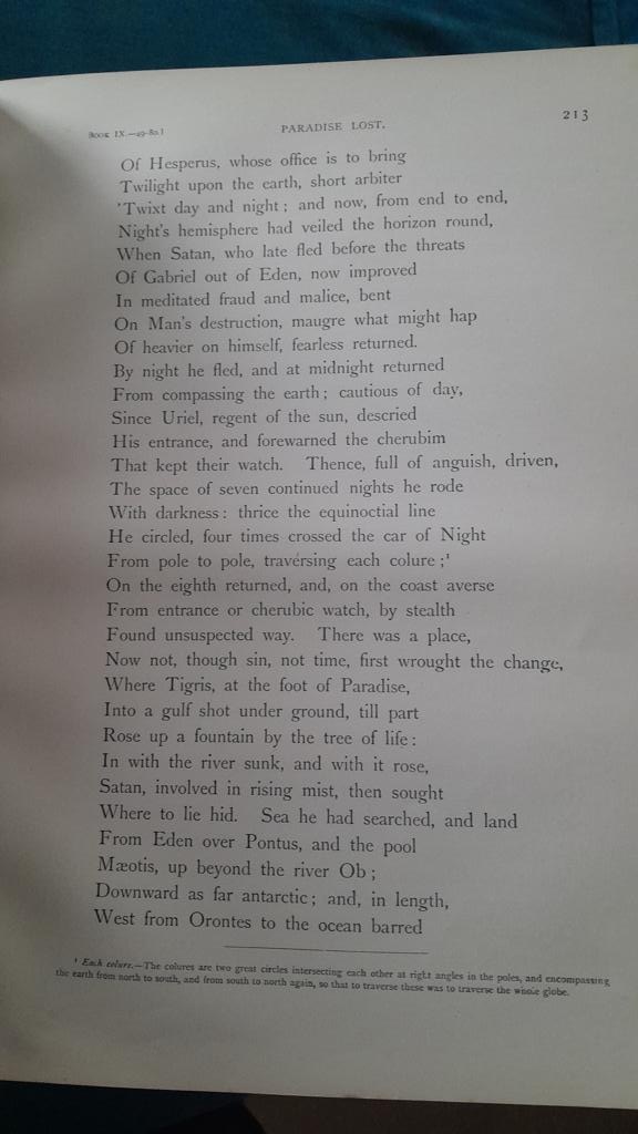 Paradise lost - John milton - 1890
